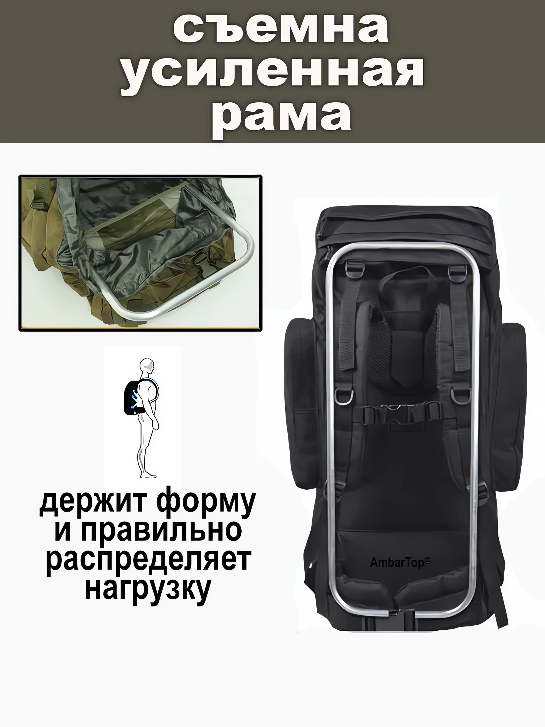 Армейский тактический рюкзак